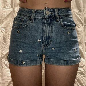 Pacsun Flower Mom Shorts
